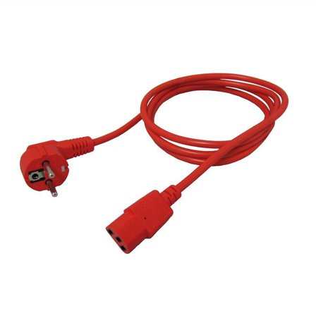 ROLINE Power Cable, straight IEC