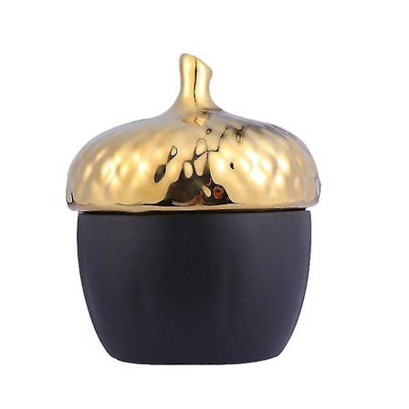 Kökskryddburk Förvaring Behållare Lagringstank Tät För Te Godis (svart)