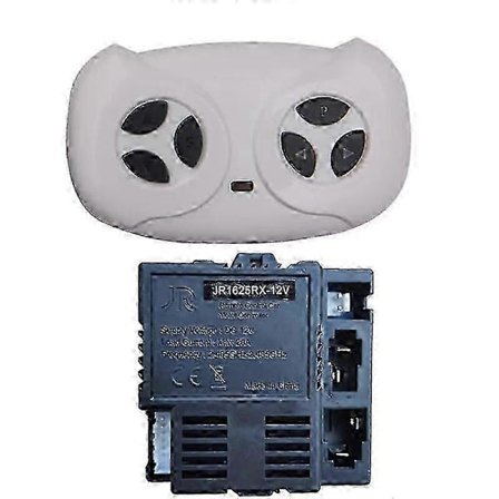 Elektrisk 12V børnebil med fjernbetjening og gør-det-selv kredsløbssæt [DB]