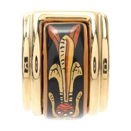 Hermès Vintage Pre-owned Earring gul, Dam Vintage Smycken, Dam, Storlek: ONE SIZE