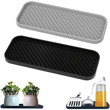 2 stycken silikon svampställ Silikon Köksbänksställ Sili