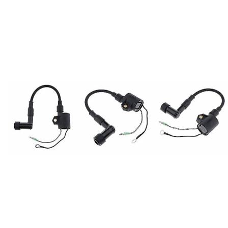 3x Tändspolar för Yamaha Utombordare 40hk 50hk 2-takts 3-cylindrig -Xin