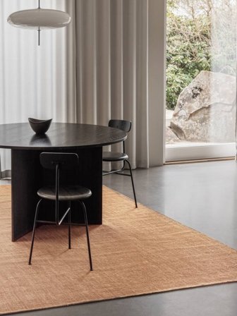 Ribban Roze Vloerkleed