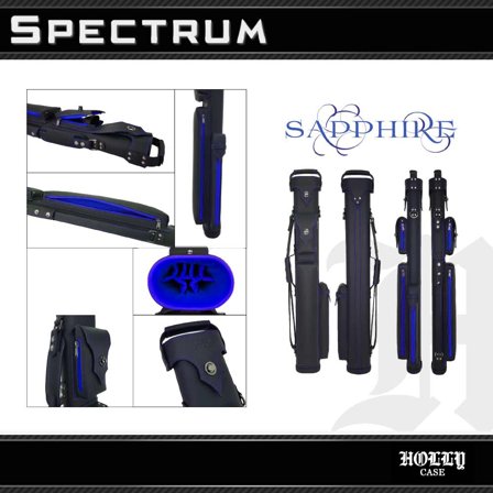 Cue Case Holly Spectrum [ 3X5 Sapphire ]