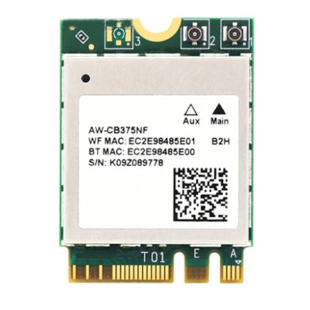 Dual-Band WiFi5 Trådlös Modul AW-CB375N 2.4G/5GHz RTL8822CE-CG WiFi Bluetooth 5.0
