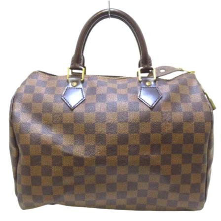 Louis Vuitton Vintage Pre-owned Canvas handvskor brun, Dam Vintage Väskor, Dam, Storlek: ONE SIZE