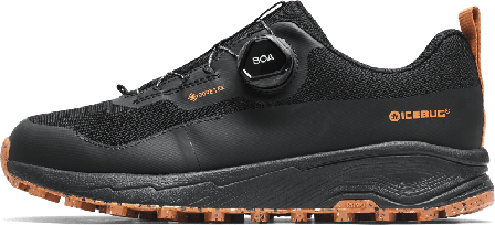 Icebug Men's Haze Men's RB9X Gore-Tex Men Running shoes Black 40.5