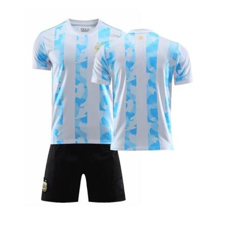 2021 Argentina trøje Maradona nr. 10 Messi kamp sports træning hjemme- og udebanefodbolduniformssæt mænd No size, no socks XS