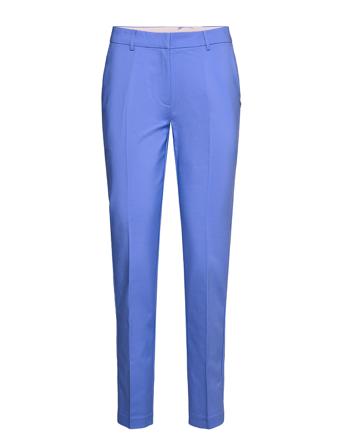 Pants W. Crease - Lucia Bukser Med Lige Ben Blå Coster Copenhagen