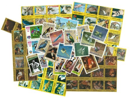 Manama - 100 forskellige - Stemplet