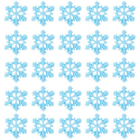 50 kappaletta Mini Lumihiutale askartelu Pieni hartsi Lumihiutale Lumimuotoinen askartelukoriste DIY askartelu