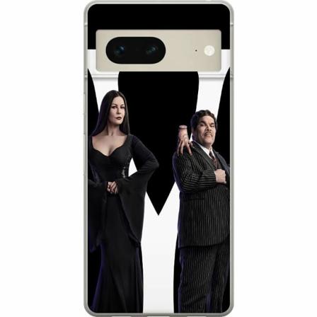 Google Pixel 7 Genomskinligt Skal Wednesday Addams