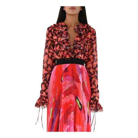 Msgm Blouses Rød, Dame