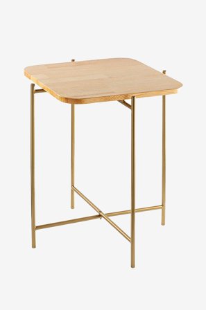 Hanah Home - Sofabord - Ayla - Messing - Småborde - Fra Homeroom