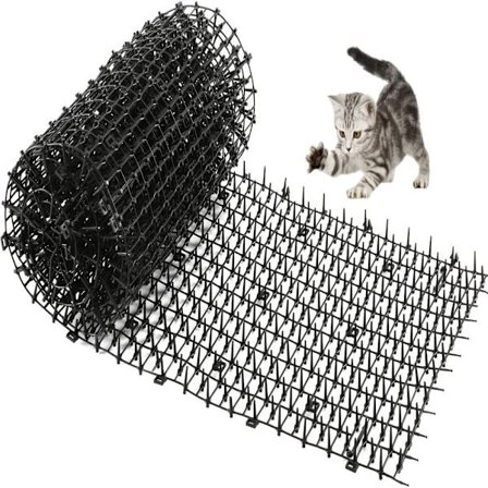 Anti Katte Måtte med Pigge, Katteafskrækningsmiddel til Indendørs og Udendørs Brug