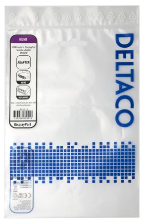 Deltaco HDMI - DisplayPort adapter, 4K/60Hz