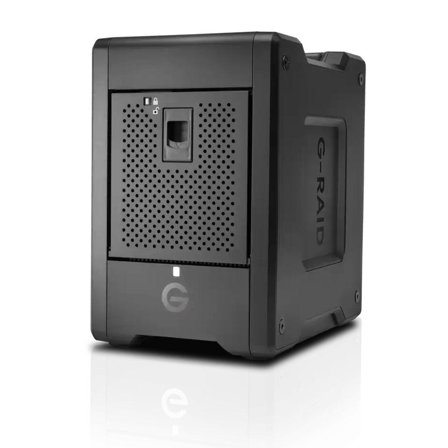 SanDisk G-RAID SHUTTLE 4 - Hard drive array - 80 TB - 4 bays - HDD 20 TB x 4 - Thunderbolt 3, USB 3.1 Gen 2 (external)