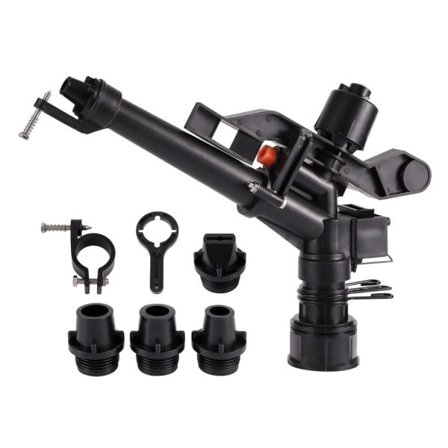 Hona Gänga Rocker Impact Sprinkler 360° Justerbar Lång Spray Avstånd Bevattning pistol