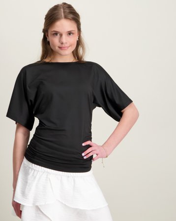 Grunt GRJassi Top Sort T-shirts Pige - Kids Brand Store