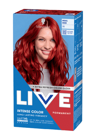 Schwarzkopf LIVE Intense Color Hårfärg Dam Röd ONESIZE
