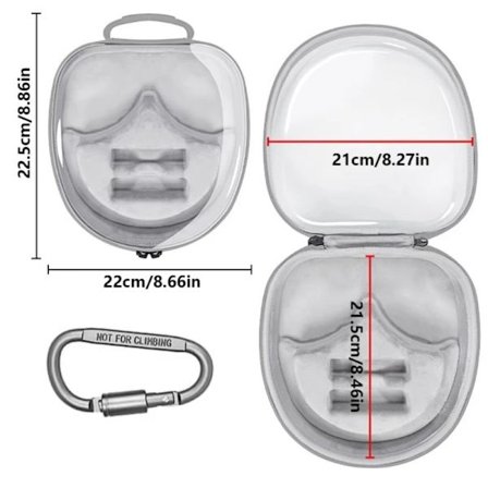 Kestävä ja paineenkestävä laukku BOSE QuietComfort Ultra/BOSE 700/NC700 -kuulokkeille