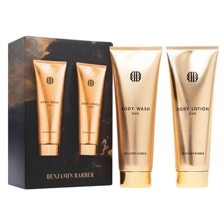 Benjamin Barber Benjamin Barber Gift Set Oud Body Duo 2x250 ml, Skincare, Kropspleje, Bodylotion