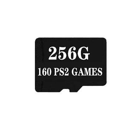 Spelkort, 256G kapacitet, 160 PS2-spel, 4,0" skärm,256G Endast 160 PS2