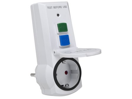 GELIA Jordfelsbrytare 16A 230V 30MA IP44 - Lyreco - Kontorsmöbler och inredning - Elartiklar - Jordfelsbrytare