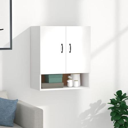 Vidaxl Väggskåp Vit 60x31x70 Cm Konstruerat Trä Vit