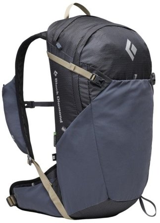 Black Diamond Trail Vista 20 Backpack Black-Carbon - Hverdagsryggsekker