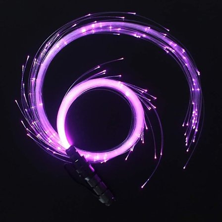 Led Fiber Optic Whip Dans Space Whip Super Bright Light 36 Color Effect 360 Swivel Pixel Rave Whip Toy