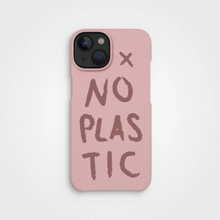 Compostable Mobile Case Dusty Pink No Plastic | agood company, iPhone 13