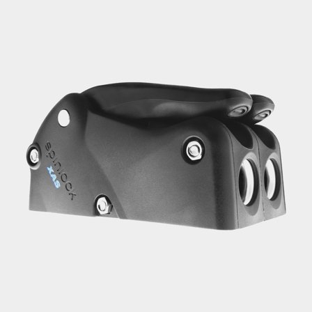 Spinlock XAS Clutch Black, podwójny, dla Ø6 - 12 mm lina - Jachtowa