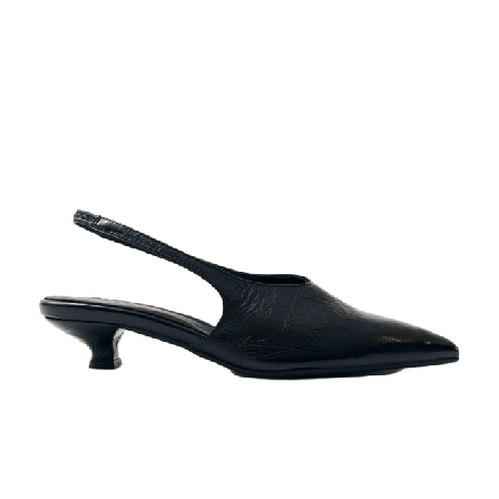 Alohas Eros Black Leather Pumps Skor Dam Svart 39