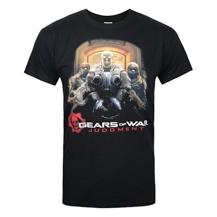 Gears of War Mens Judgement T-Shirt S Svart