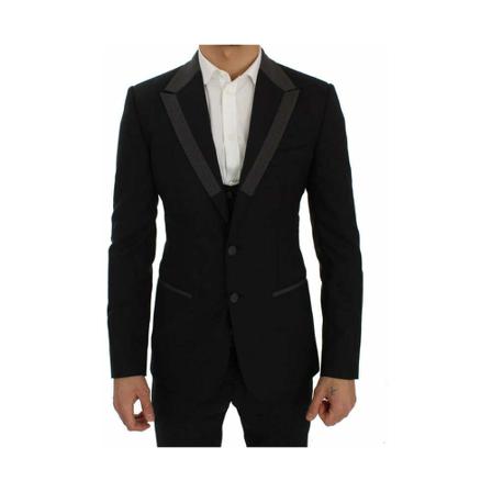 Dolce & Gabbana - Kavajer - Svart - Herr - Storlek: S, Herr, Storlek: S