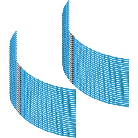 För Bosch F016800182 Trimmertråd, Extra Stark Skärtråd Grästrimmer Spole Tråd för ART30 Combitrim Strimmer, 31cm × 3.5mm (50)