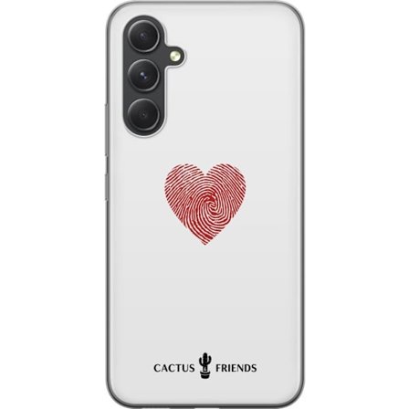Yhteensopiva Puhelinkuori Samsung Samsung Galaxy S24 FE Cactus and Friends - Fingerprint Love