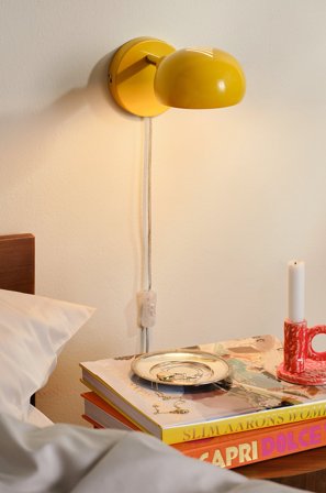 Jotex - LINCON vegglampe Gul - Kjøp Vegglamper hos Jotex