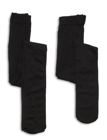 Konsaga 2-Pack 60 Den Tights Black Kids Only