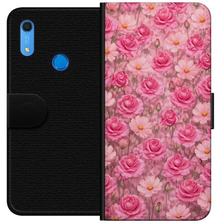 Yhteensopiva Lompakkokotelo Huawei Y6s (2019) Petal Reverie Blush Rose