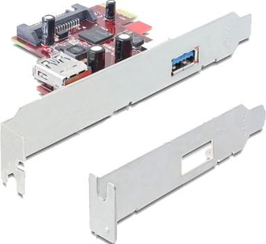 Delock PCI Express Card - USB-adapter - PCIe 2.0 - 2 porter