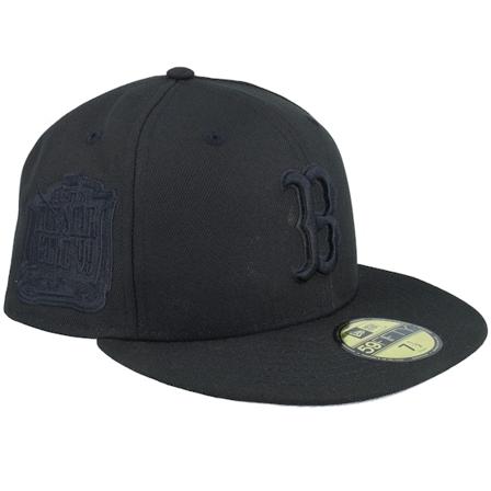 New Era - MLB Svart fitted Caps - Boston Red Sox Triumph 59FIFTY 99 All Star Game Bob Black/Black Fitted @ Hatstore