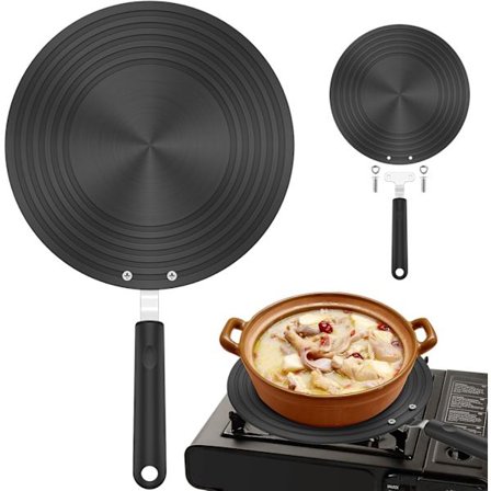 Adapter - 24 cm induksjonsadapterplate - Koketoppbeskytter/adapter - Varmesprederplate