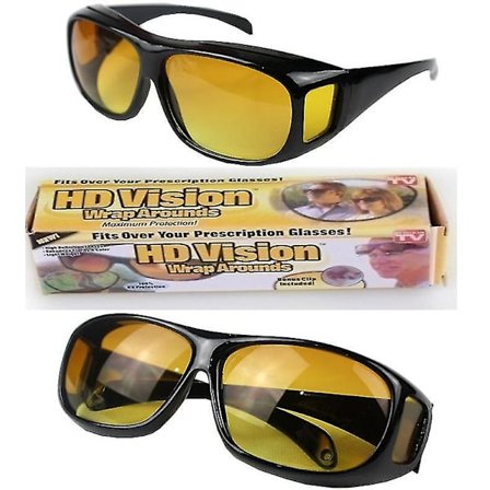 Nattseende Nattkörningsglasögon Uv Vindtät