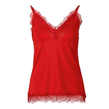 Rosemunde, Singlet Rood, Dames, Maat:M