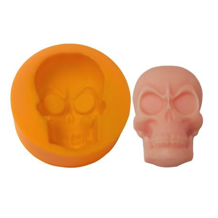 Halloween Skull Ljusformar Silikon 3d Ljusformar