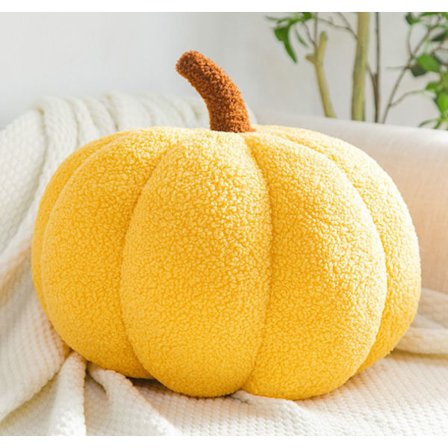 Luova kurpitsa tyyny ikkunalaudalle Kurpitsa tyyny koriste-keltainen 28cm keltainen 30