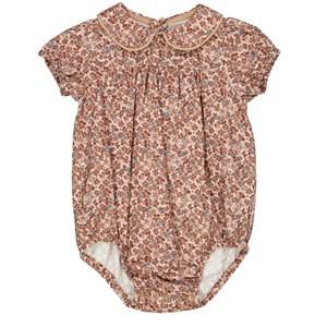 Wheat Pale Lilac Flowers Myrna Baby Body 6 Months - All in ones - 6 months - Beige