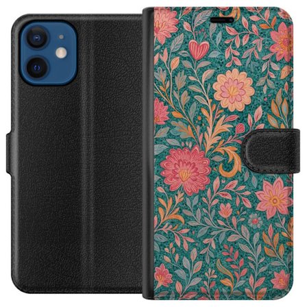 Kompatibelt Plånboksfodral till Apple Apple iPhone 12 mini Floral Dream